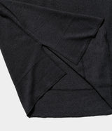 MAATEE&SONS "W/C Ribbed L/S TEE"