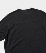 MAATEE&SONS "W/C Ribbed L/S TEE"