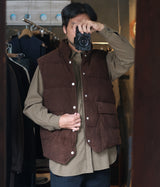 HERILL "Sheep Leather Woodchopper's Vest"