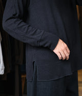 MAATEE&SONS "W/C Ribbed L/S TEE"