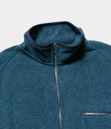 A.PRESSE 2026 Style2 "Vintage Silk Fleece Harf ZIP Jacket"