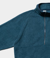 A.PRESSE 2026 Style2 "Vintage Silk Fleece Harf ZIP Jacket"
