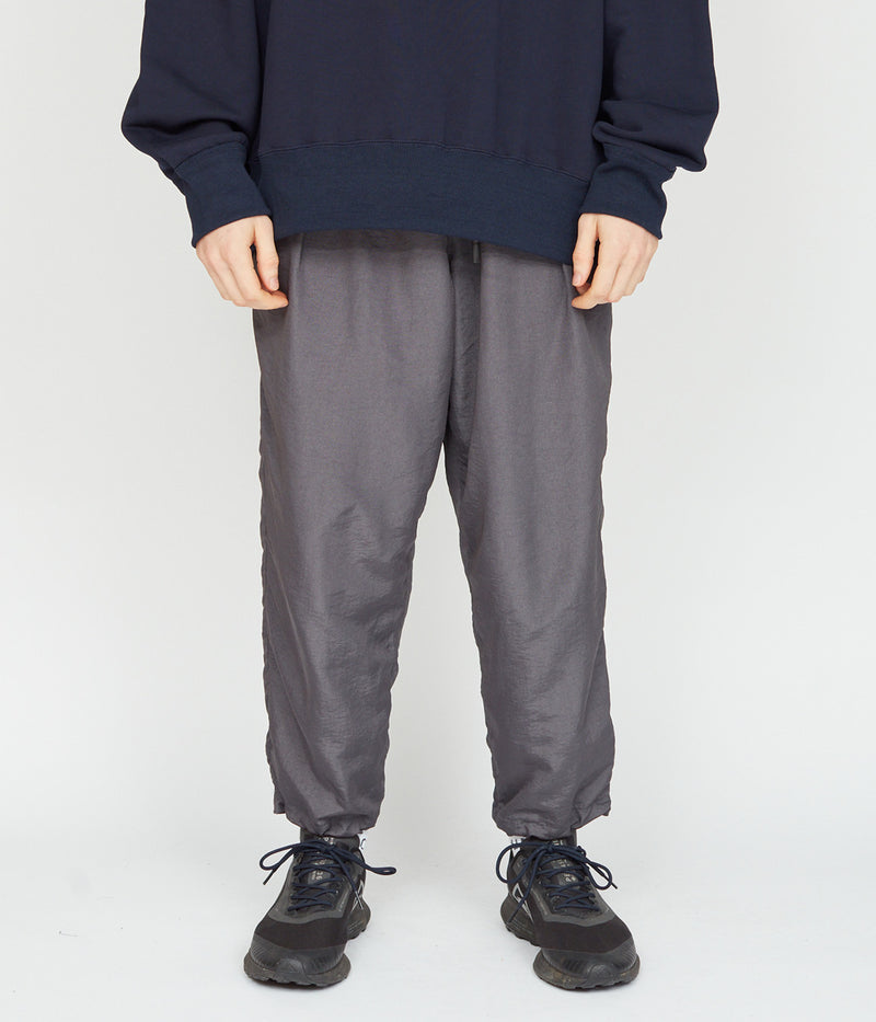 UNTRACE 25SS "LIGHTWEIGHT TUCKED EASY TAPERED PANTS"