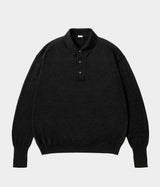 A.PRESSE 2026 Style2 "Wool Knit L/S Polo Shirts"