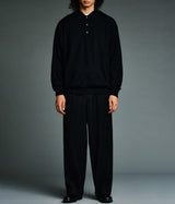 A.PRESSE 2026 Style2 "Wool Knit L/S Polo Shirts"