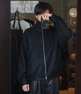 SSSTEIN "MELTON ZIP UP BLOUSON"