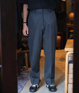 A.PRESSE "Wool Kersey Trousers"