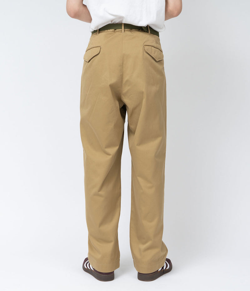 NANAMICA "Double Pleat Chino Pants"