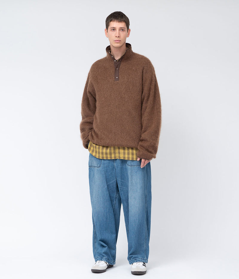 NANAMICA "Pullover Mohair Sweater"