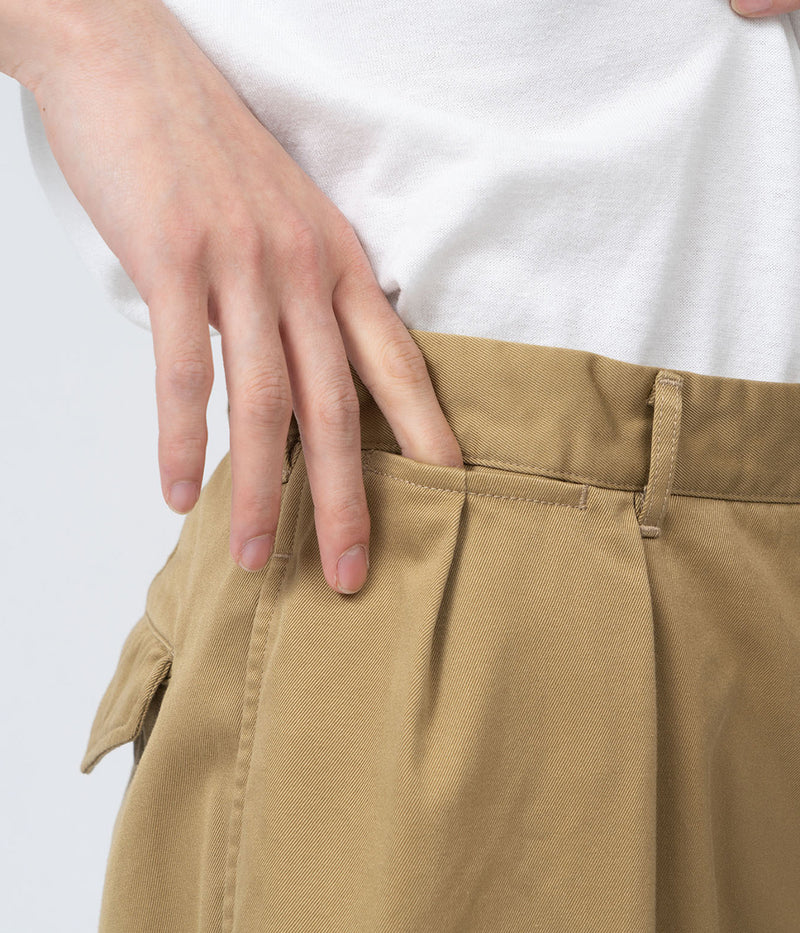 NANAMICA "Double Pleat Chino Pants"