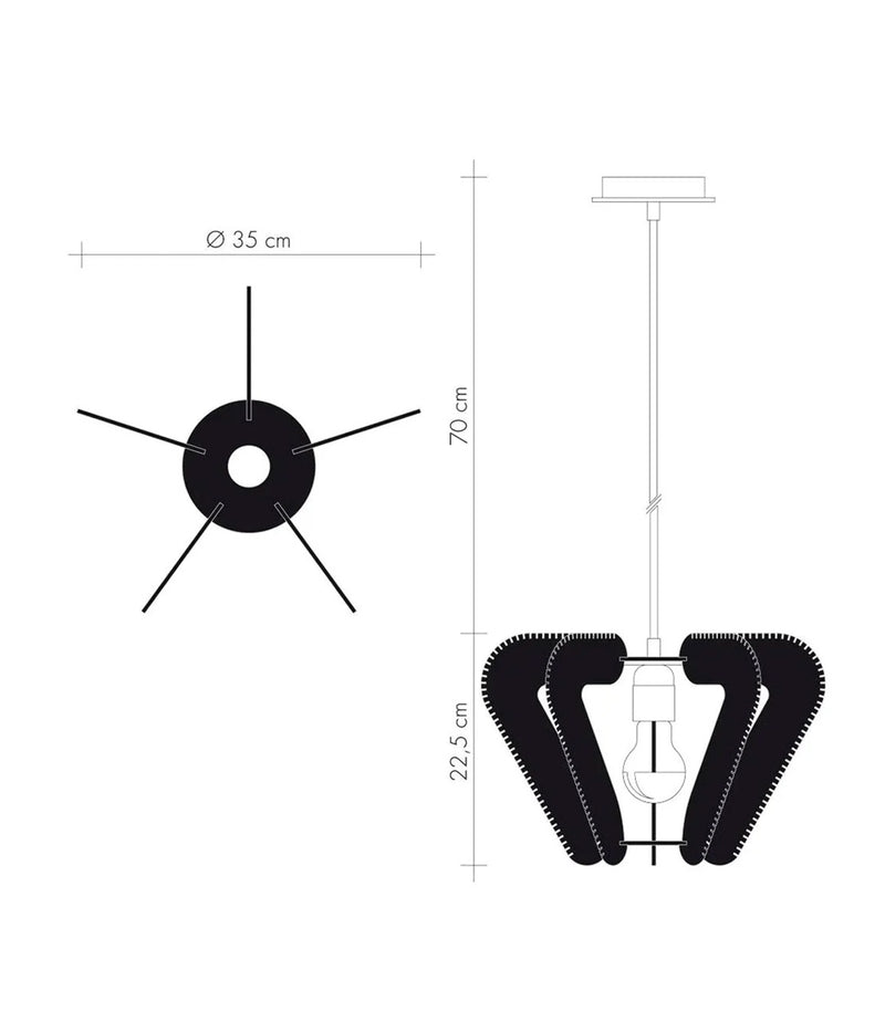 LAFABLIGHT "NOTOCA ALCERIA PENDANT LAMP"