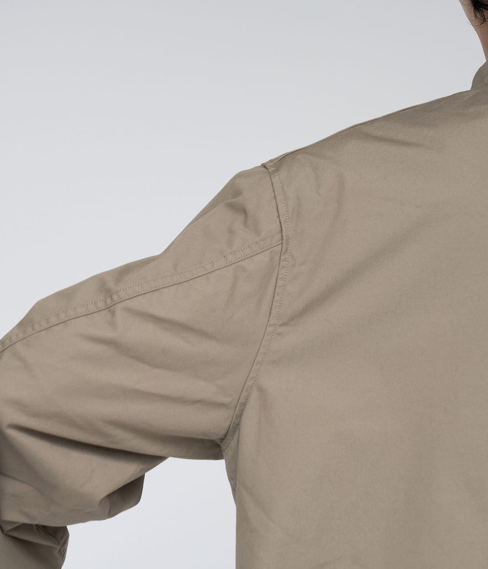 ナナミカ　nanamica Band Collar Stripe Jacket nanamica ONLINE STORE│
