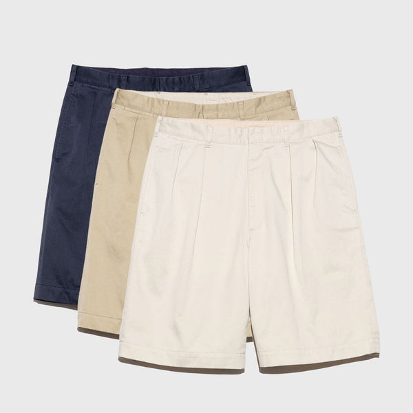 パンツ nanamica DOUBLE PLEAT CHINO SHORTS NANAMICA 