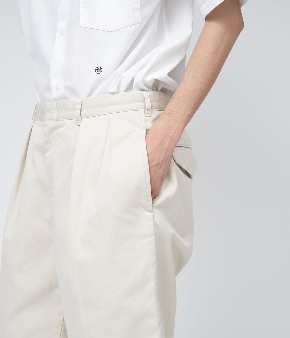 パンツ nanamica DOUBLE PLEAT CHINO SHORTS Double Pleat Chino Shorts – nanamica NEW YORK