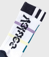 UNTRACE "GEOMETRY TYPOGRAPHY SOCKS"