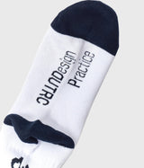 UNTRACE "GEOMETRY TYPOGRAPHY SOCKS"