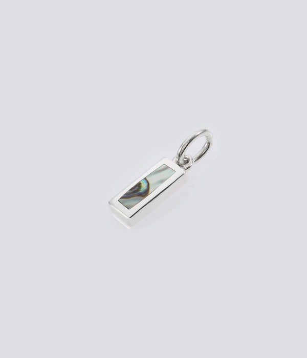 XOLO JEWELRY "Rectangle Charm with Abalone"