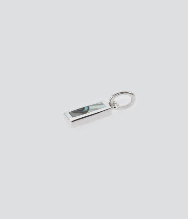 XOLO JEWELRY "Rectangle Charm with Abalone"