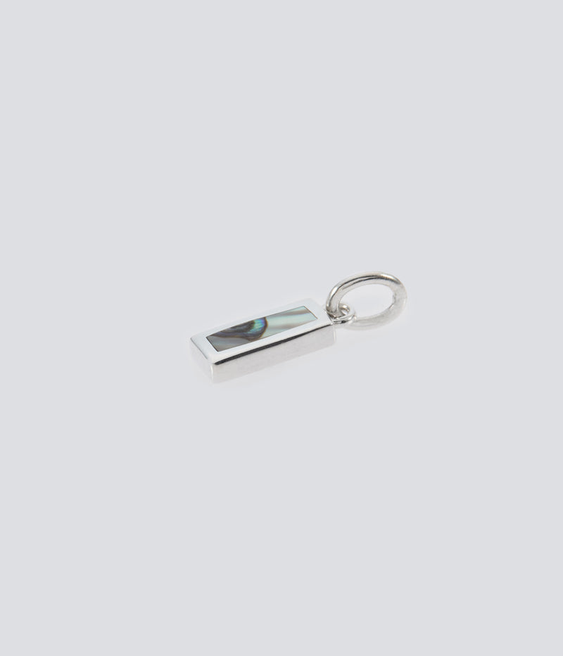 XOLO JEWELRY "Rectangle Charm with Abalone"