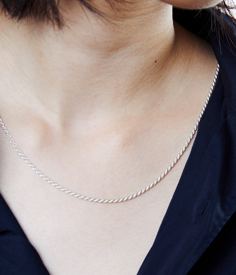 XOLO JEWELRY "French Rope Link Necklace"