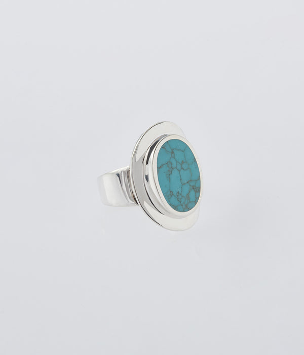 XOLO JEWELRY "Amulet Ring with Turquoise"