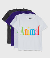STUDIO WEAREALLANIMALS "Animals Letter T-SHIRT"