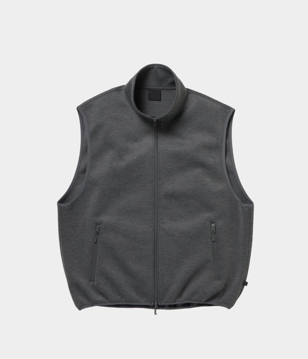 トップス TECH SCUBA KNIT STAND COLLAR VEST DAIWA PIER39 