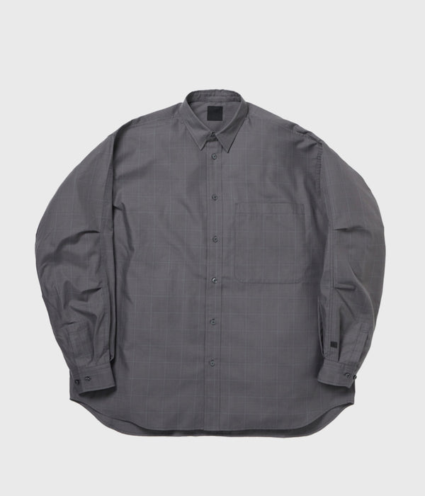 DAIWA PIER39 "TECH REGULAR COLLAR SHIRT L/S GLEN CHECK"