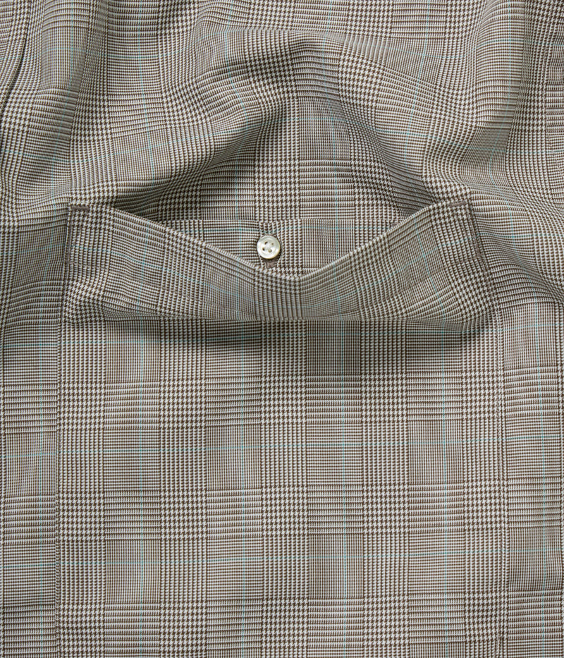 DAIWA PIER39 "TECH REGULAR COLLAR SHIRT L/S GLEN CHECK"