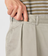 NANAMICA "Double Pleat Chino Pants"