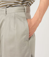NANAMICA "Double Pleat Chino Pants"
