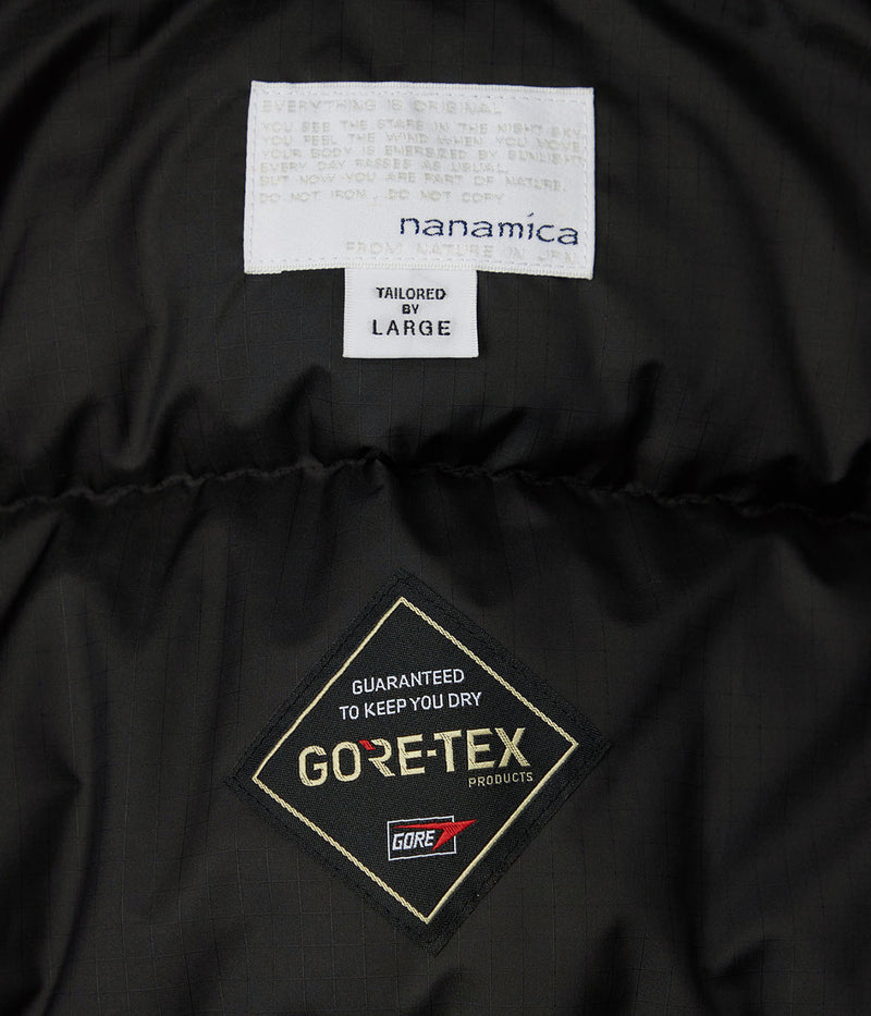 NANAMICA "GORE-TEX Down Coat"