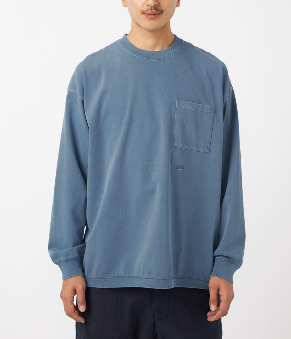 新品 nanamica 空紡糸 裏毛 クルーネック スウェット Lサイズ　Ⓗ nanamica / 快適なカットソー