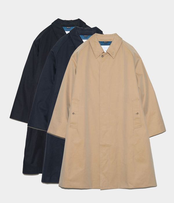 NANAMICA "2L Cotton GORE-TEX Balmacaan Coat"