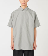 NANAMICA "Regular Collar Wind S/S Shirt"