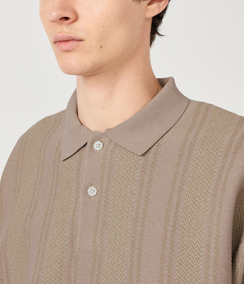 【新品未使用】Nala Polo knit NANAMICA 