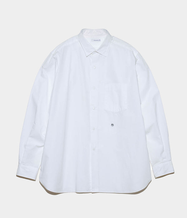 NANAMICA "Regular Collar Wind Shirt"