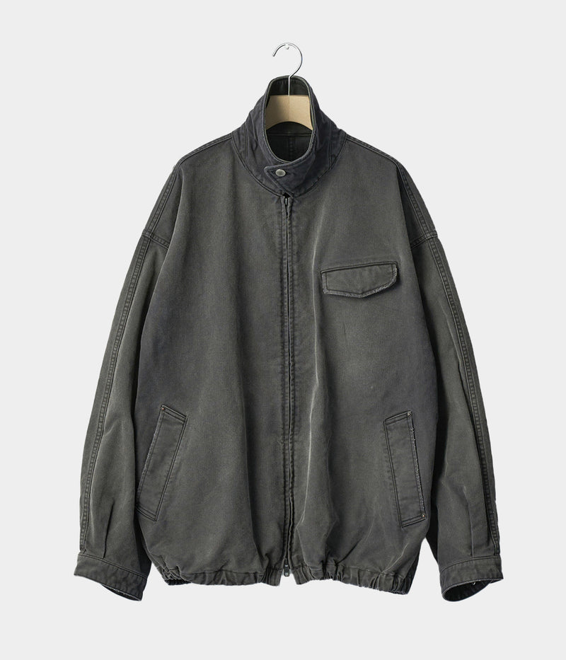 SSSTEIN 25AW "SULFUR DYED WHIP CORD VINTAGE ZIP JACKET"