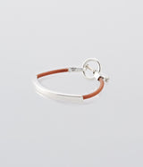 XOLO JEWELRY "Square Leather Bracelet Camel"