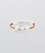 XOLO JEWELRY "Square Leather Bracelet Camel"