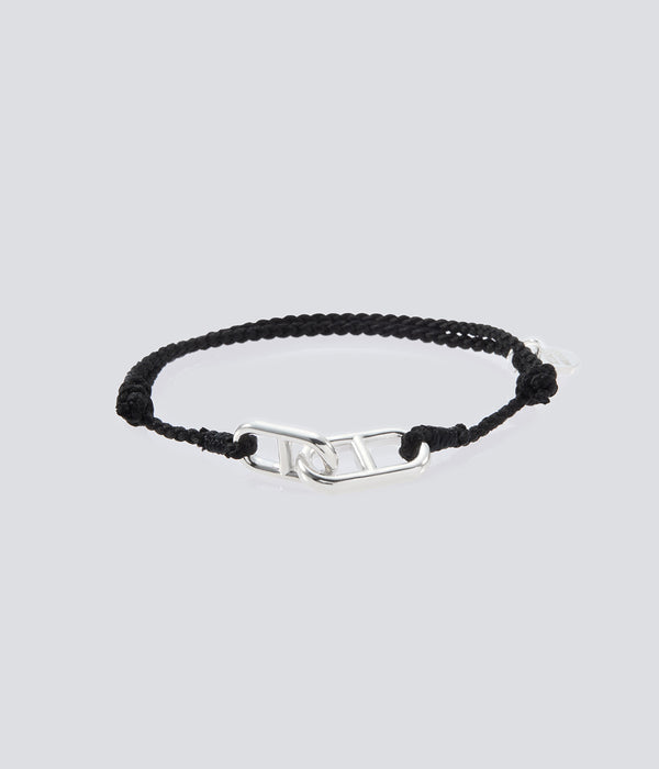 XOLO JEWELRY "Anchor Link Silk Code Bracelet"