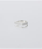 XOLO JEWELRY "Different Width Ring with Hair Line"