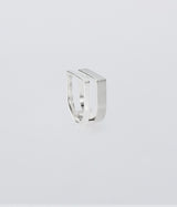 XOLO JEWELRY "Different Width Ring with Hair Line"