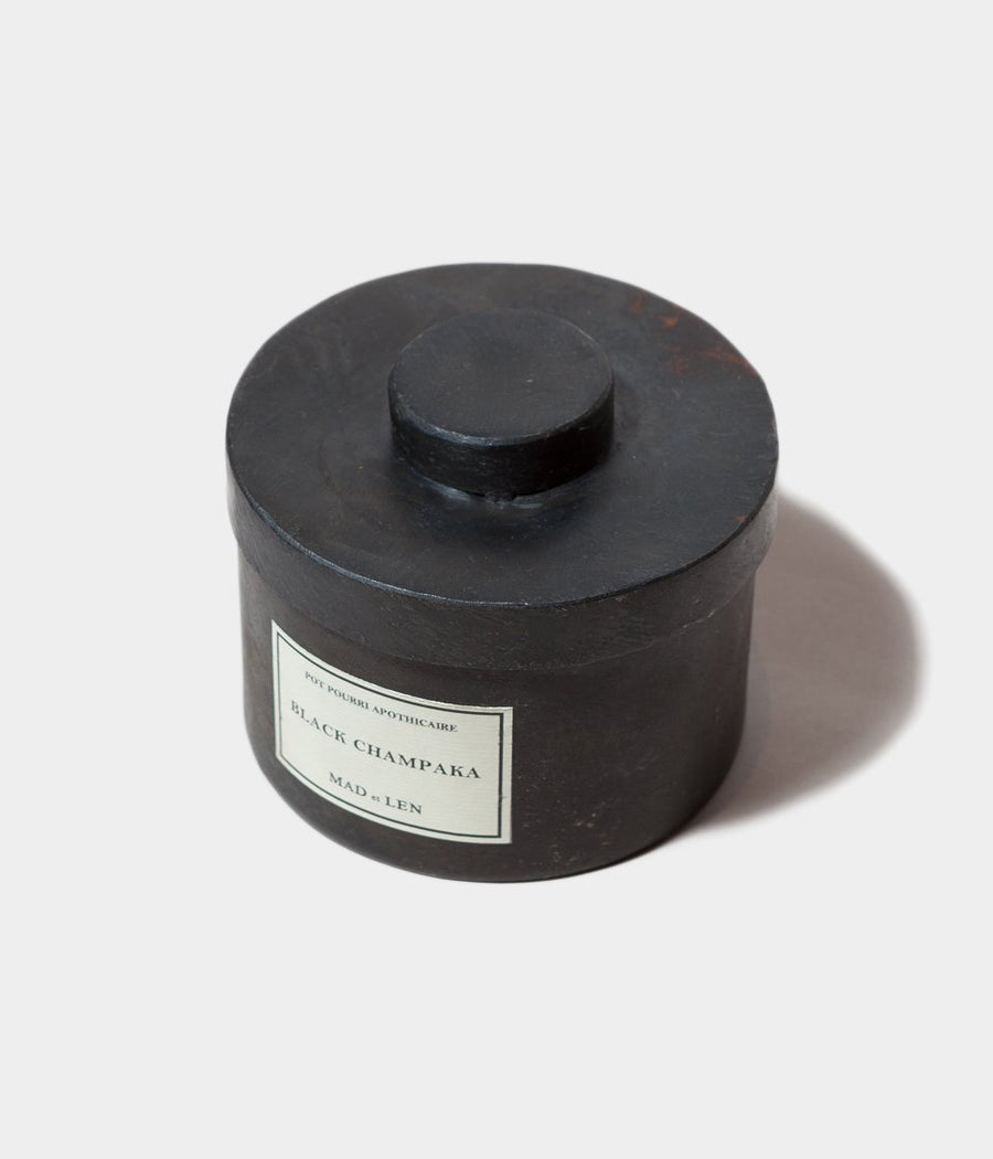 アロマグッズ MAD et LEN Pot Pourri \"BLACK CHAMPAKA\" MAD ET LEN | POT POURRI APOTHICAIRE _ SMALL “BLACK CHAMPAKA