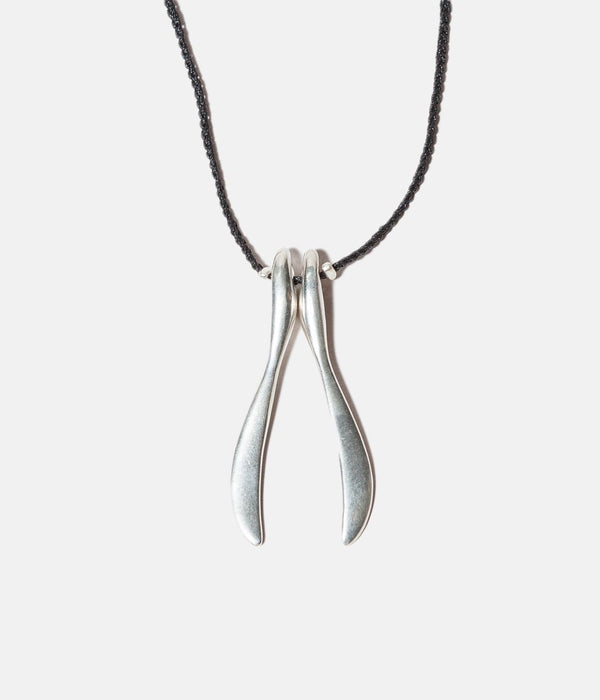 JILL PLATNER "wishbone necklace"