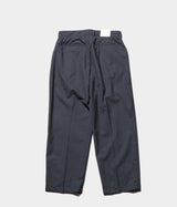 FARAH "Wool two-tuck wide tapered pants"
