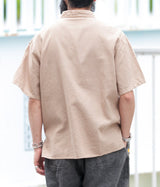 MITTAN "SH-96C" Bamboo short-sleeved shirt (plant dyeing) 