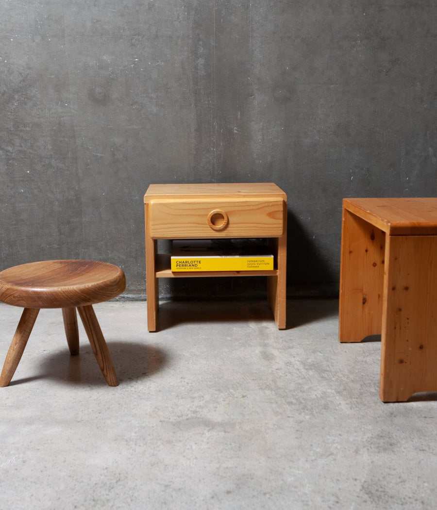 サイドテーブル・ナイトテーブル・ローテーブル Charlotte Perriand side table 60s Charlotte Perriand side table 60s Vintage Charlotte Perriand