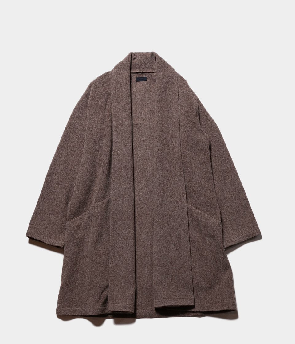 訳アリ MITTAN 半纏 コート 尾州 ビーバー CT-01 WO 3 黒