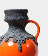 FAT LAVA "Roth Keramik Vintage Germany Pottery Vase 107"